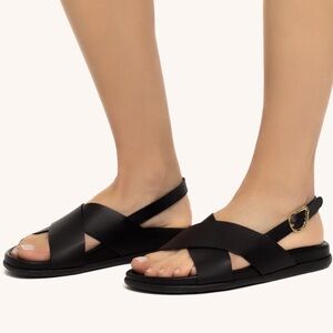 ANCIENT GREEK BLACK SANDALS